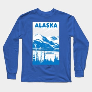 Alaskan Totem Poles Long Sleeve T-Shirt